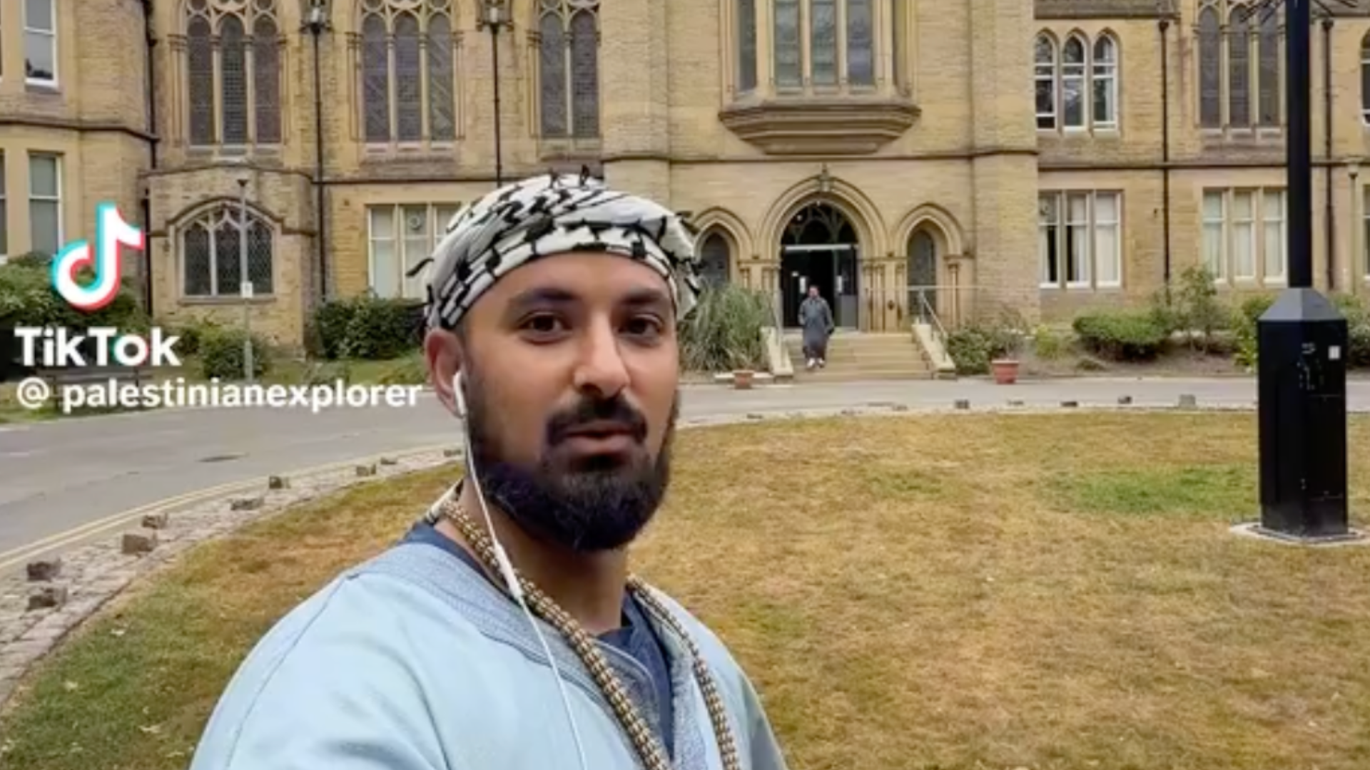 (Captura de pantalla Tiktok / @palestinianexplorer)