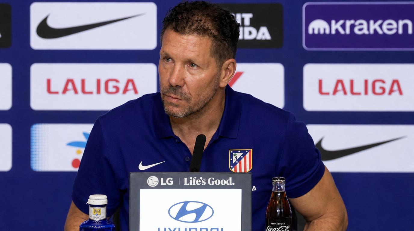 Simeone dejó fuera a Julián Álvarez del debut liguero.