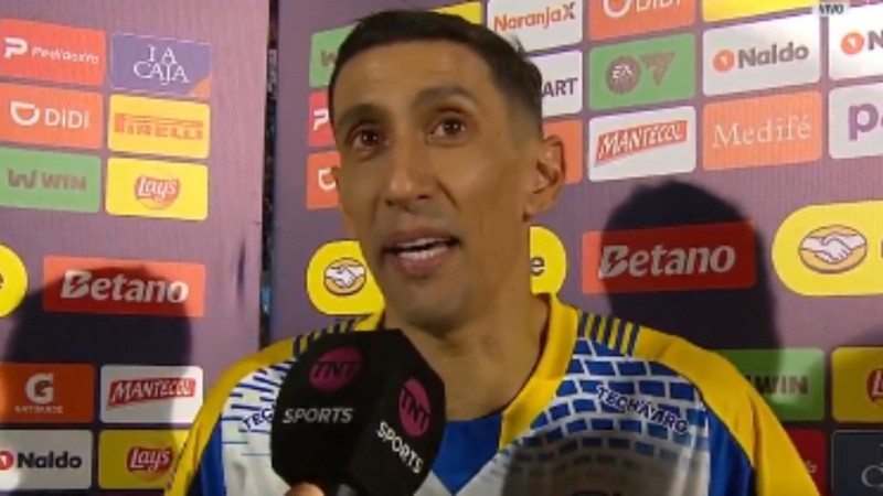 Di María habló tras la derrota de Central en Córdoba.