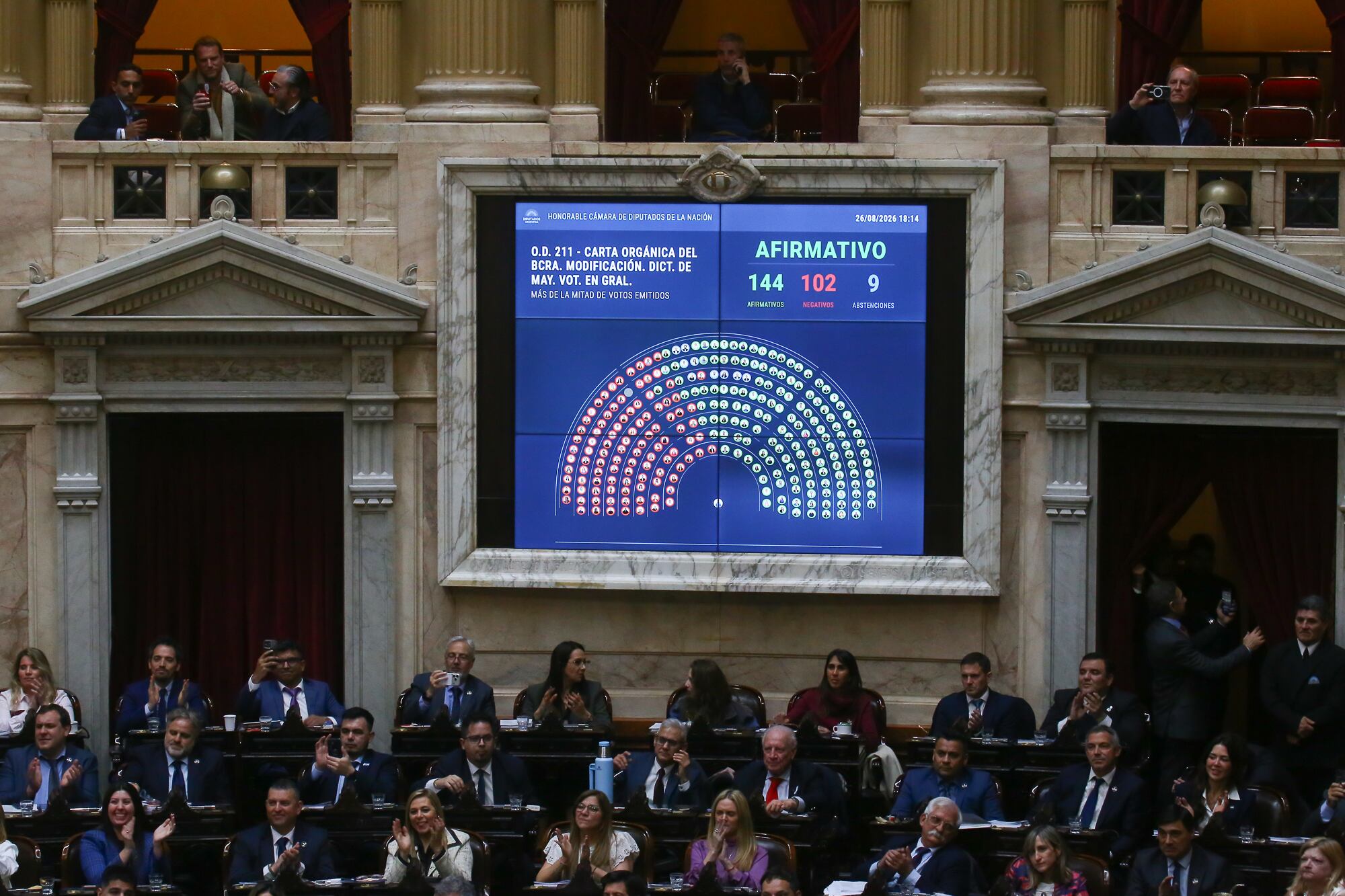 Imagen: El BCRA ya no podrá emitir para financiar al Estado: Diputados aprobó la reforma que reescribe las reglas monetarias de Argentina