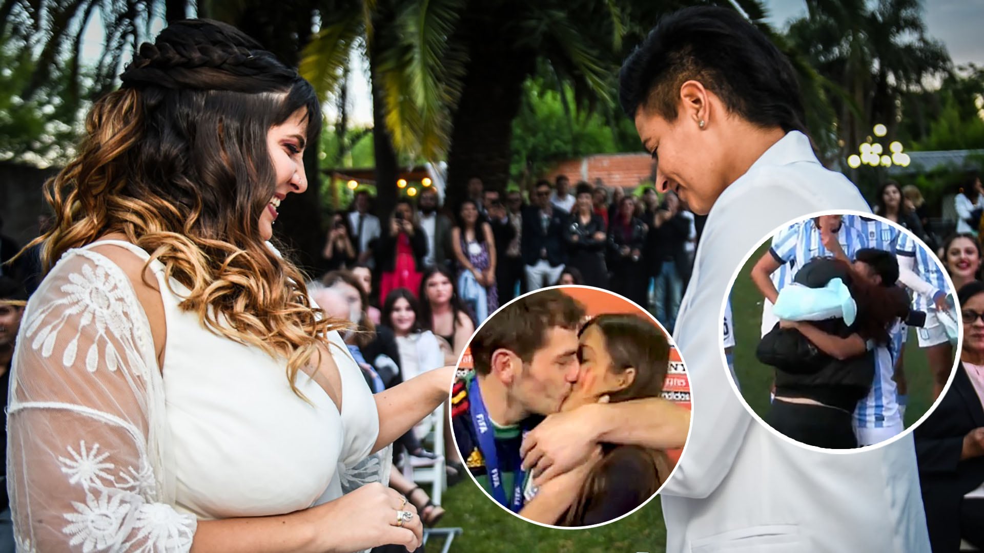 Imagen: El beso que paró el partido: la historia de amor detrás del primer título femenino de Racing