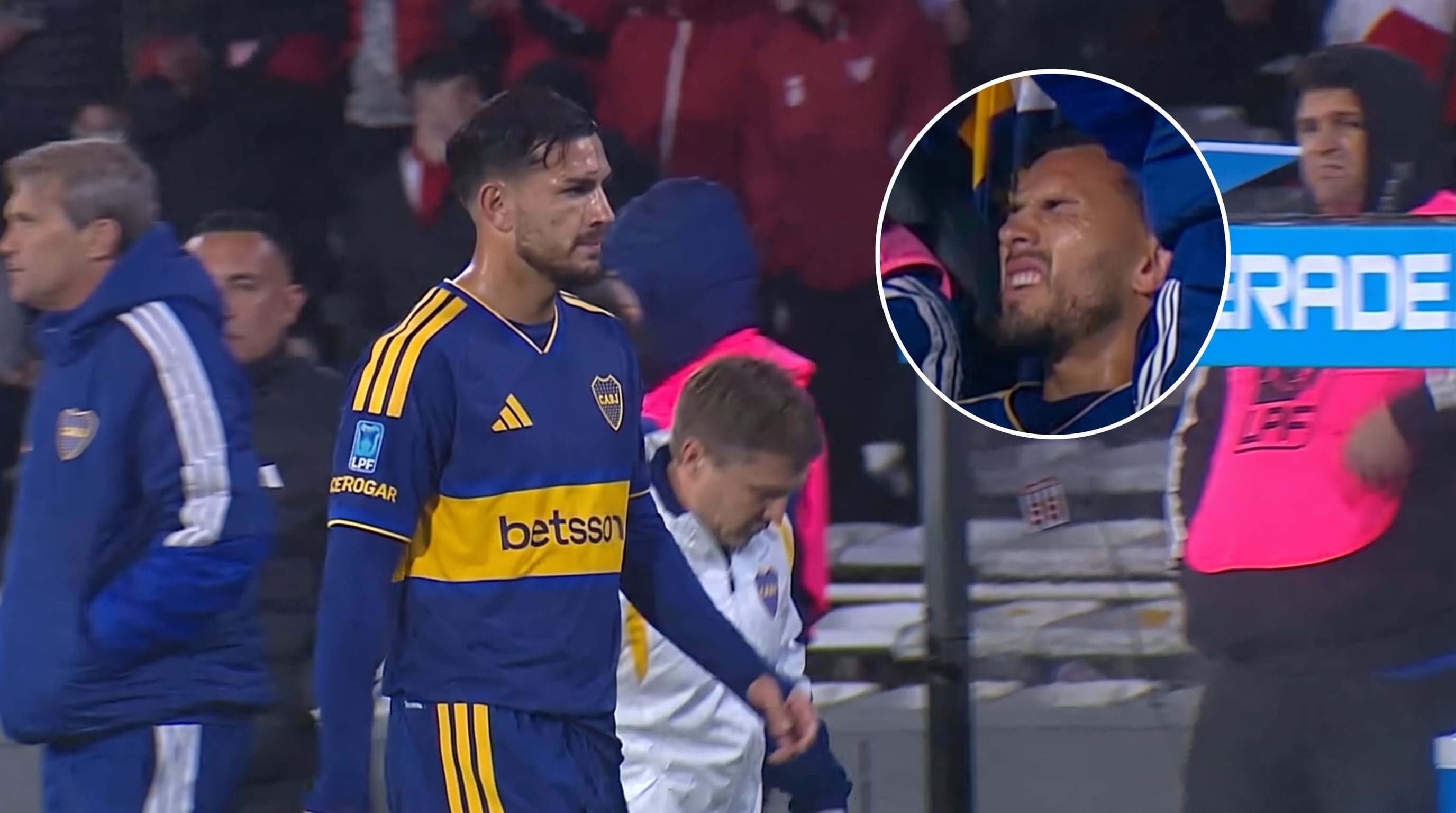 Imagen: Paredes se fue lesionado a 4 días de la Sudamericana: Boca enfrenta su semana más exigente sin su pieza clave