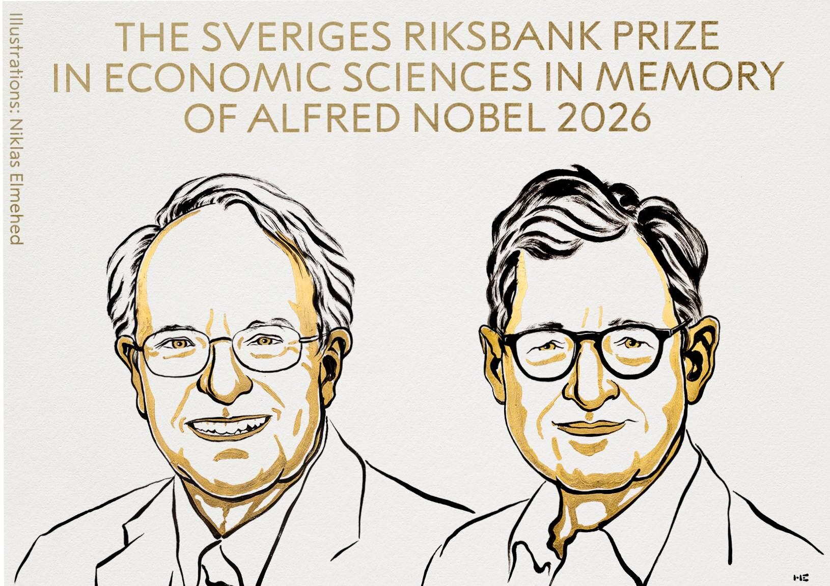 Imagen: Hall y Woodford ganan el Nobel de Economía 2026: el modelo que redefine cómo los gobiernos estabilizan sus economías
