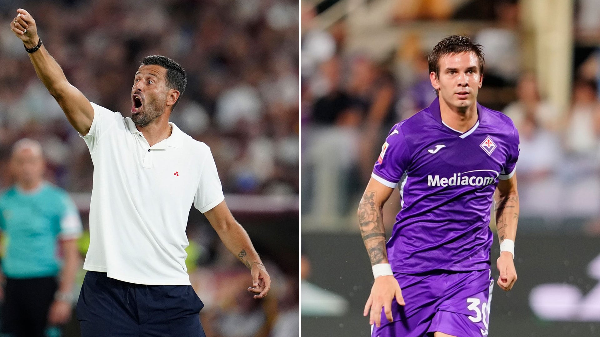 Imagen: Mastantuono pierde a su técnico a los tres partidos: Fiorentina destituyó a Grosso sin sumar un solo punto
