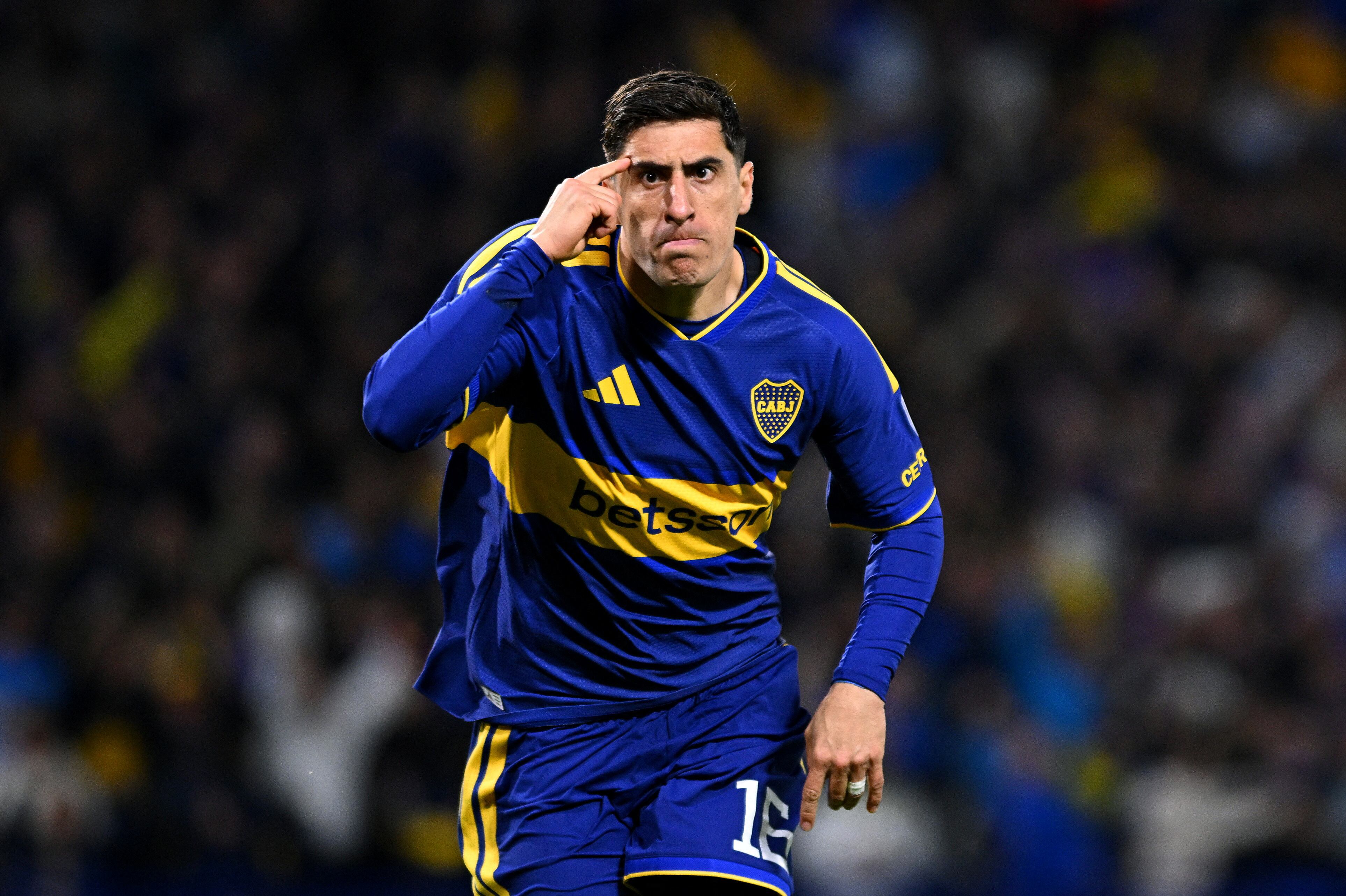 El caño a lo Riquelme de Paredes y el gol de Merentiel: así abrió Boca ante San Pablo en la Sudamericana