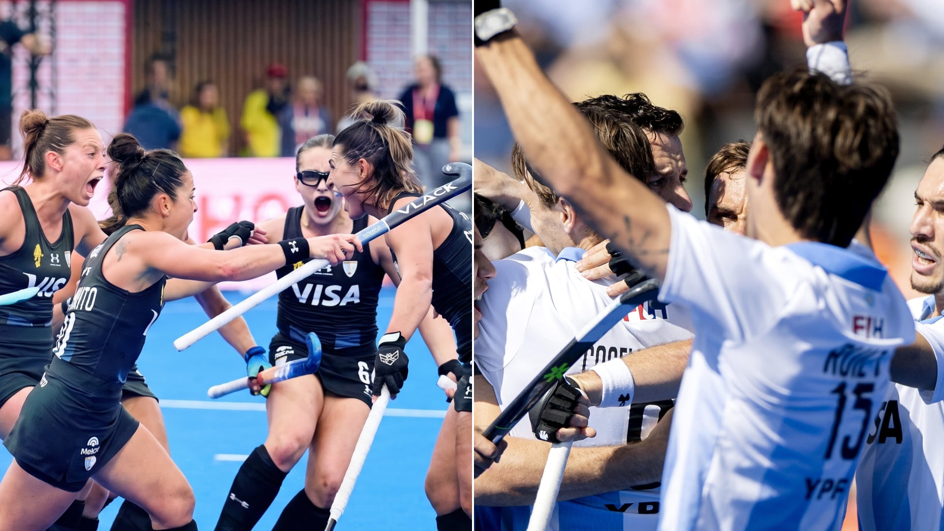 Imagen: Las Leonas van a la final y Los Leones esperan su semifinal: Argentina puede hacer historia doble en el Mundial de Hockey