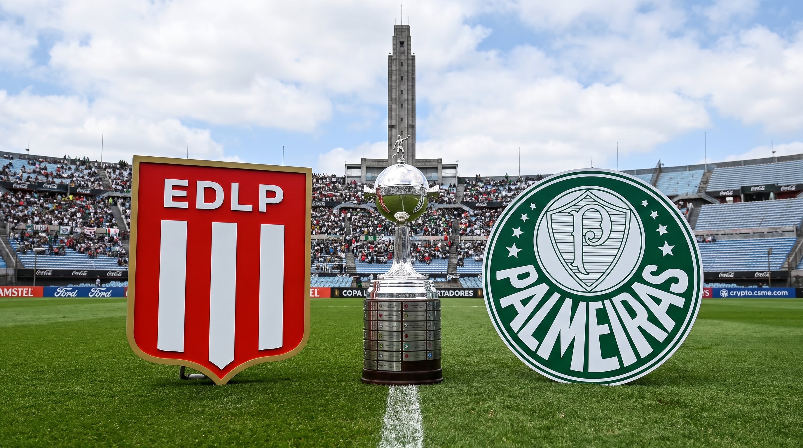Imagen: Estudiantes vs. Palmeiras: la final de Libertadores 2026 será en el Centenario, el estadio donde Uruguay hizo historia