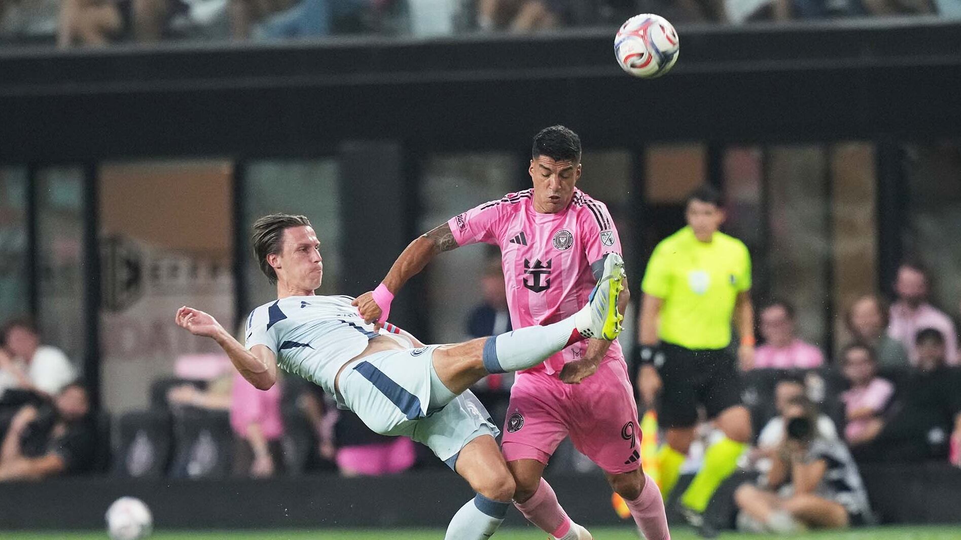 Imagen: Sin Messi ni De Paul, Suárez cargó al Inter Miami: 3-2 sobre Chicago en el regreso de la MLS