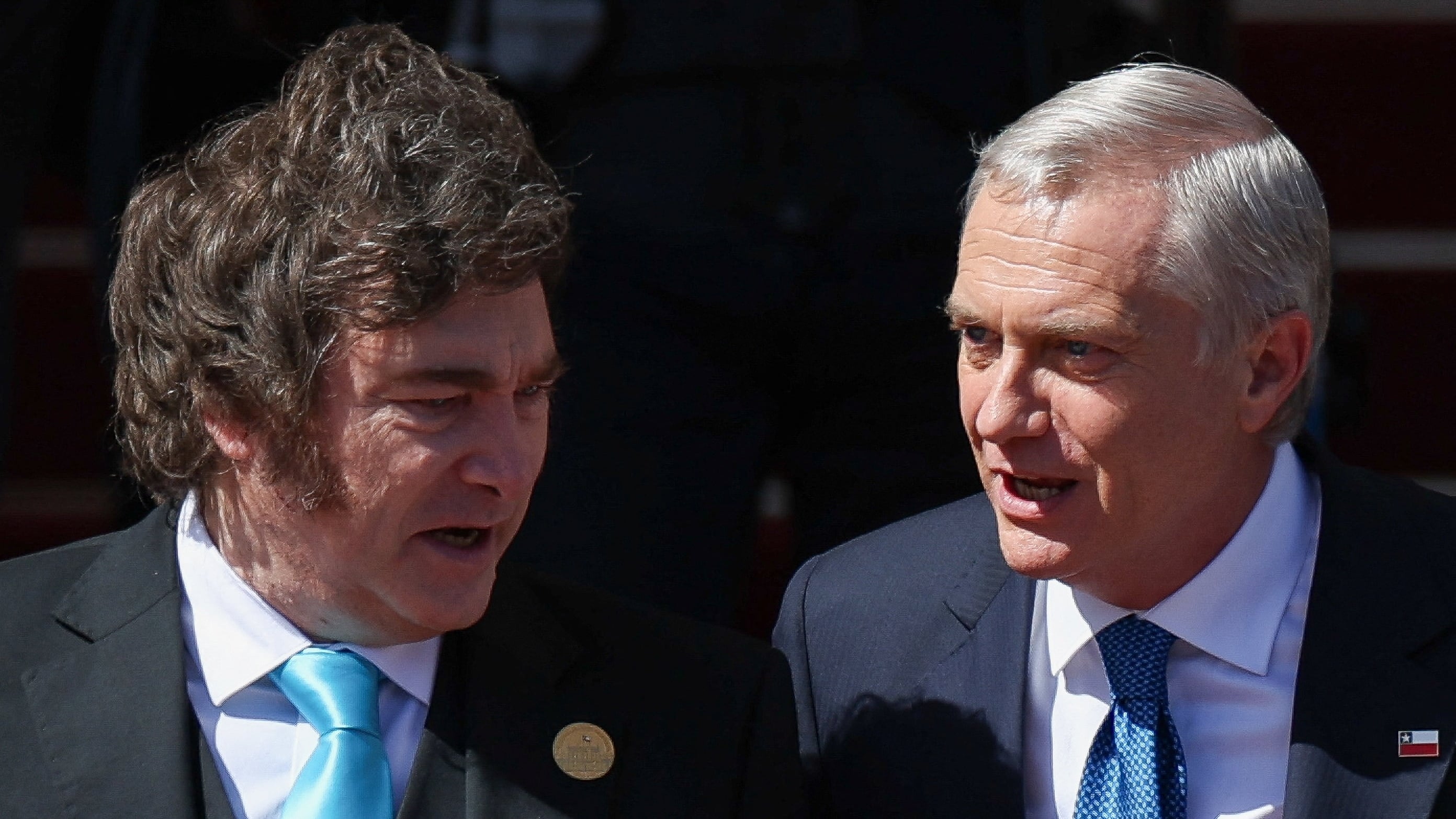Imagen: Milei vuela a Chile con Malvinas en el bolsillo: reunión con Kast, una enviada de Trump y cadena nacional a las 21