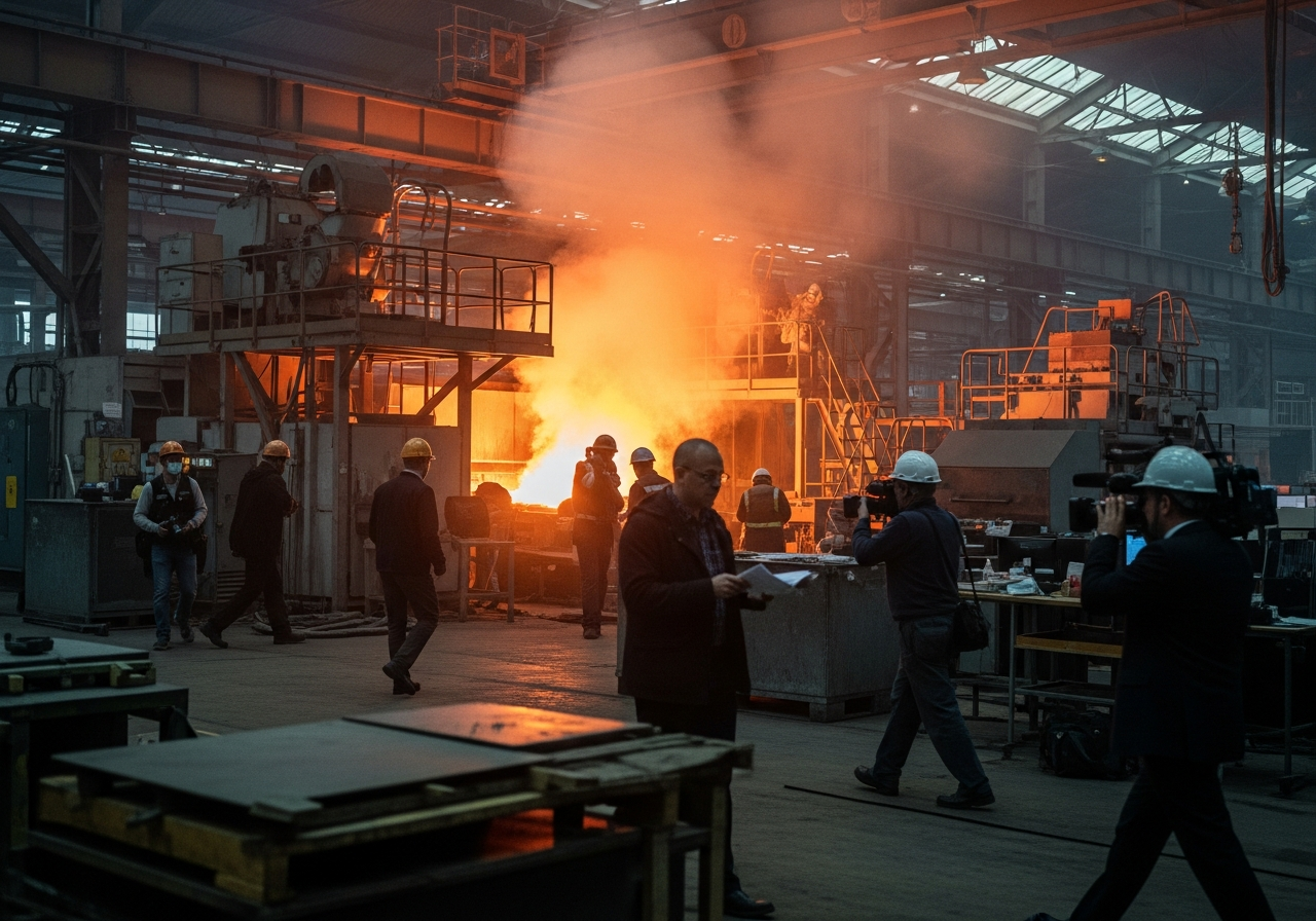 Imagen generada por IA para: El aluminio que falta: cómo el conflicto con Irán dejó expuesta la mayor debilidad industrial de Estados Unidos