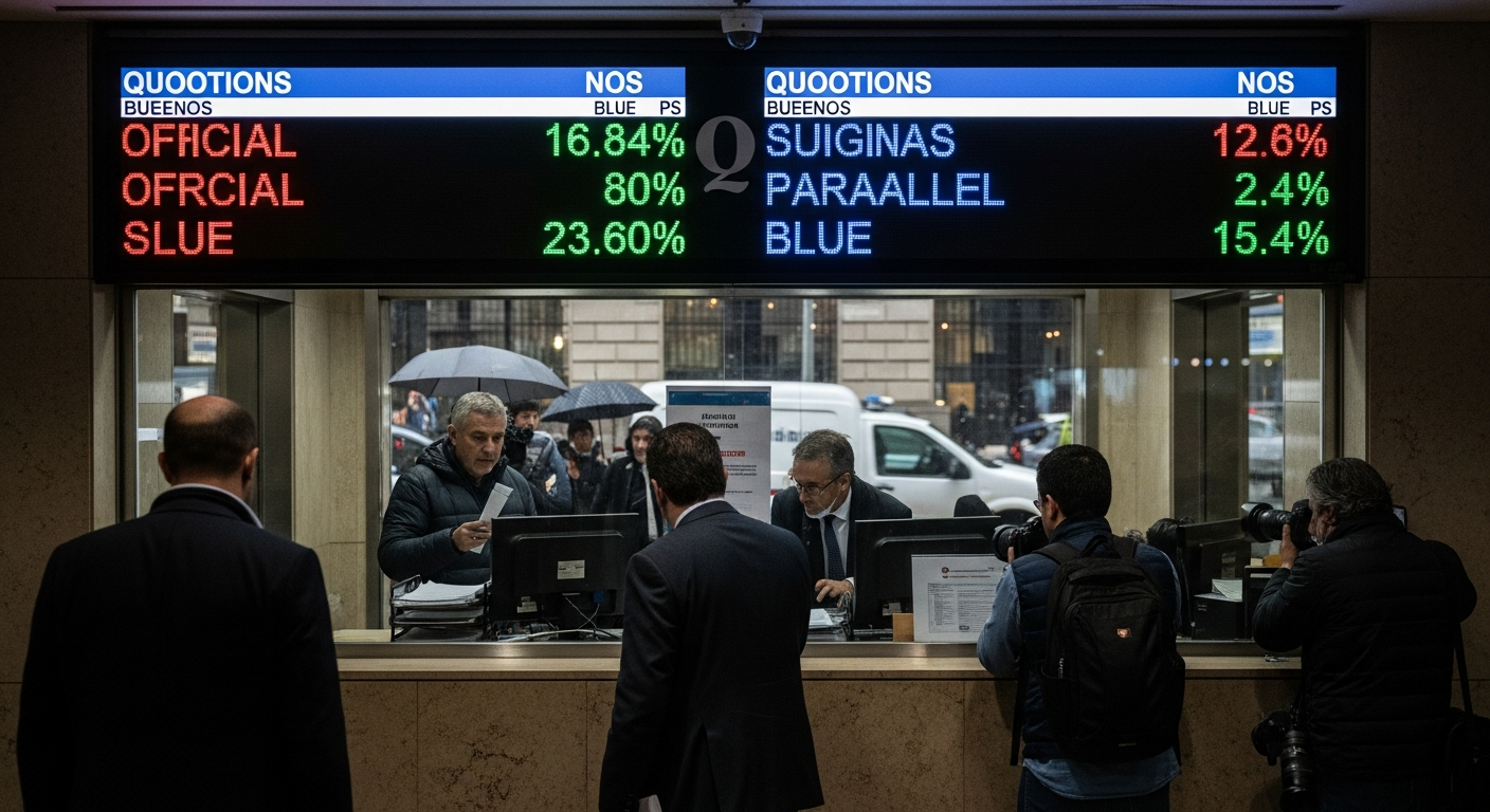 Imagen generada por IA para: Dólar en Argentina: el oficial sube a $1.510 y el blue se mantiene cerca de $1.525