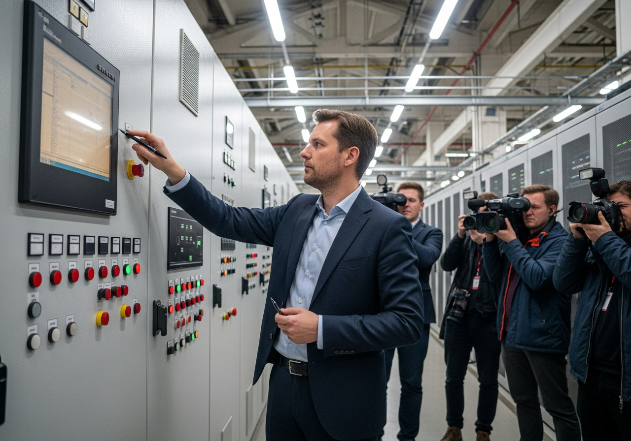 Imagen generada por IA para: Uniper convierte plantas de energía en data centers: €5.000 millones que redefinen quién alimenta a la IA en Europa