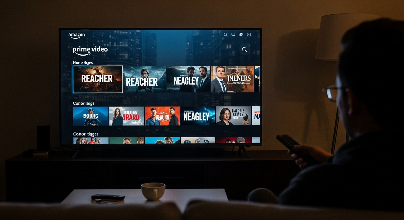 Imagen generada por IA para: Amazon apuesta por 'Neagley' a la sombra de 'Reacher': estreno masivo el mismo día del final de temporada