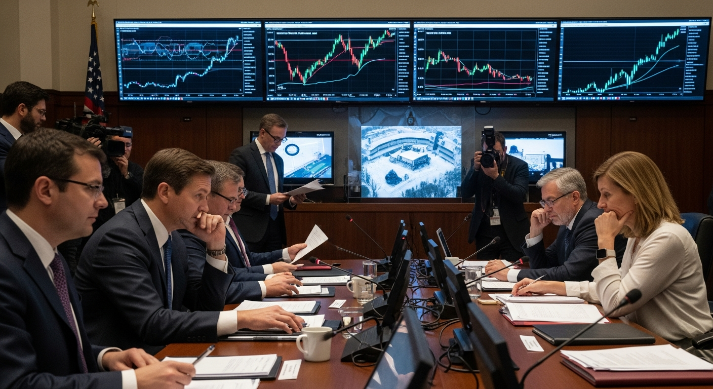 Imagen generada por IA para: El BIS advierte: un colapso de la IA podría golpear el crecimiento global y el crédito