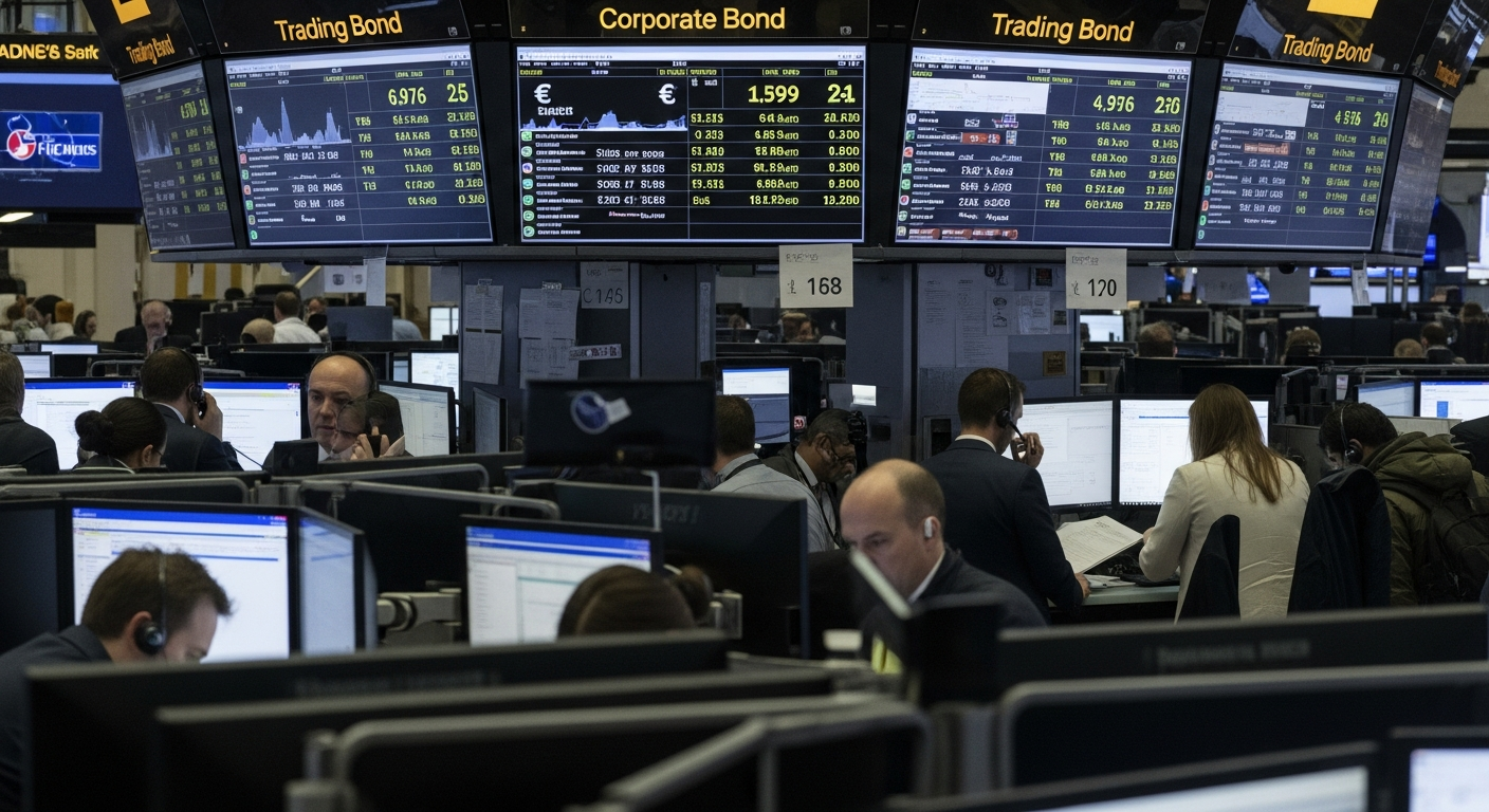 Imagen generada por IA para: AT&T sale al mercado europeo con deuda en cinco tramos: dólares no alcanzan