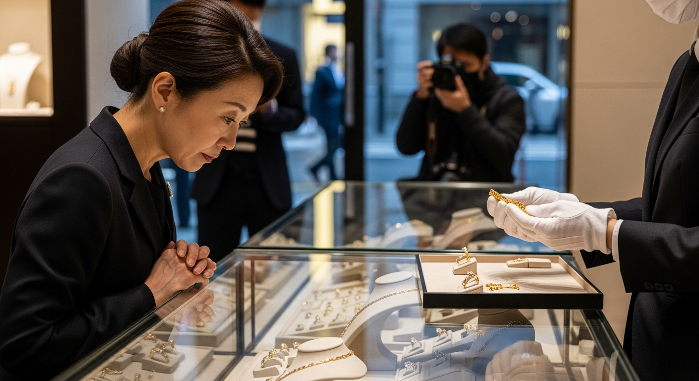 Imagen generada por IA para: El yen se derrumba y los japoneses compran joyas como refugio: un mercado que podría triplicarse