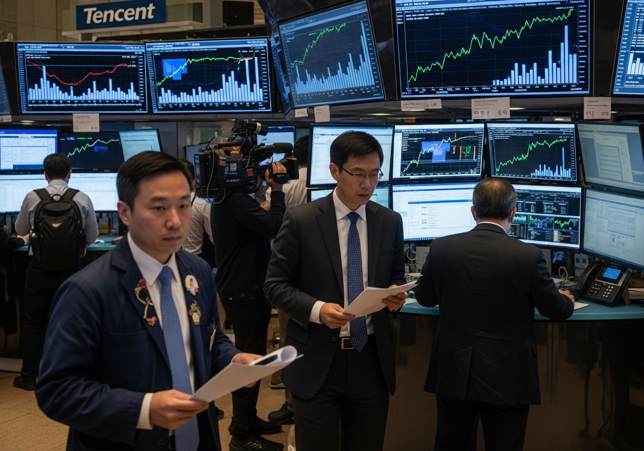 Imagen generada por IA para: Tencent ganó $9.900 millones en un trimestre: la IA convirtió sus anuncios en una máquina de dinero imparable