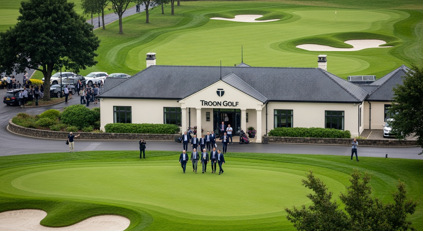 Imagen generada por IA para: Las firmas de PE detrás de Troon Golf exploran una venta valuada en más de US$2.000 millones