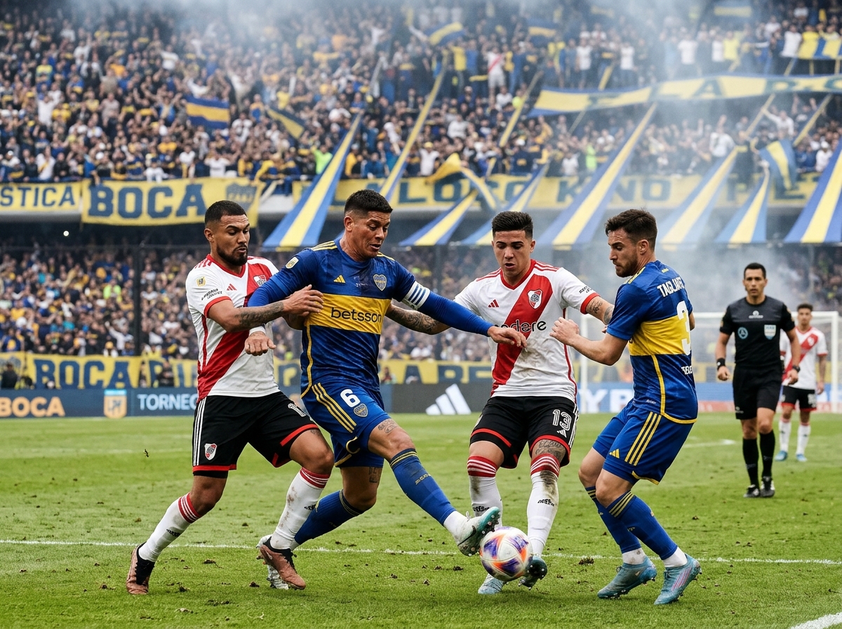 Boca y River juegan un Superclásico con seis campeones del mundo, la Tabla Anual en juego y un River que eligió el silencio