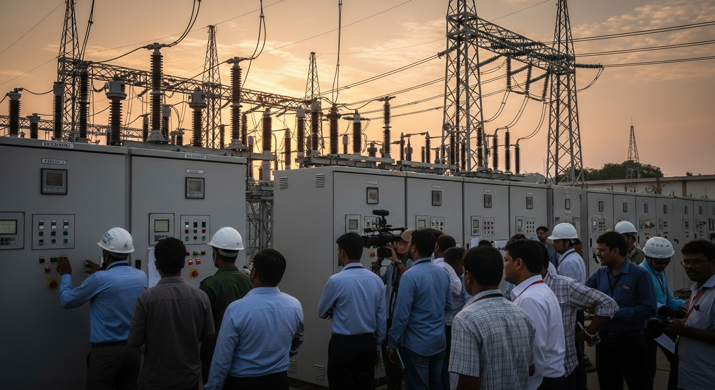 Imagen generada por IA para: La distribuidora eléctrica que abastece a 34 millones de hogares en India sale a bolsa y podría recaudar hasta USD 1.000 millones
