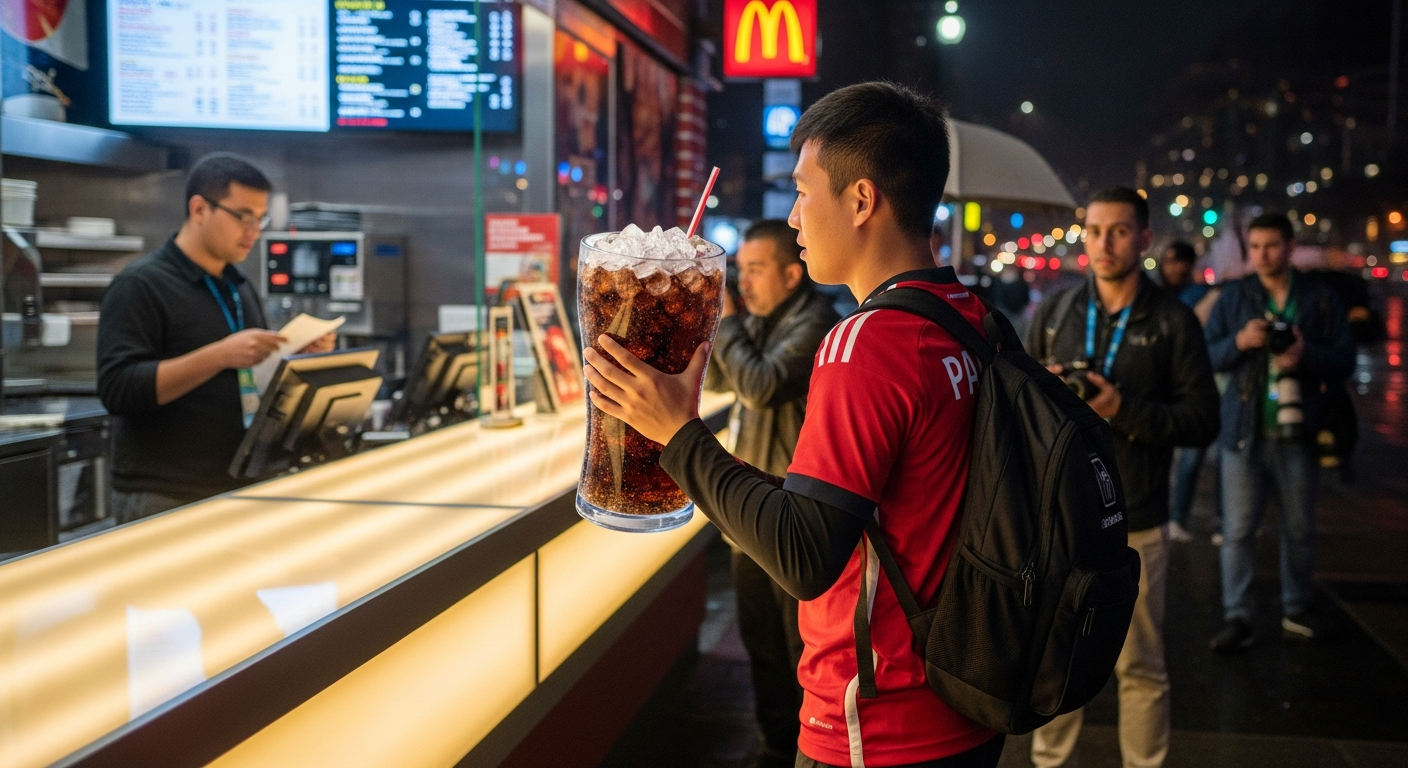 Imagen generada por IA para: El Mundial 2026 convirtió a EE.UU. en una estrella viral: ranch, hielo y gasolineras con 25 millones de vistas