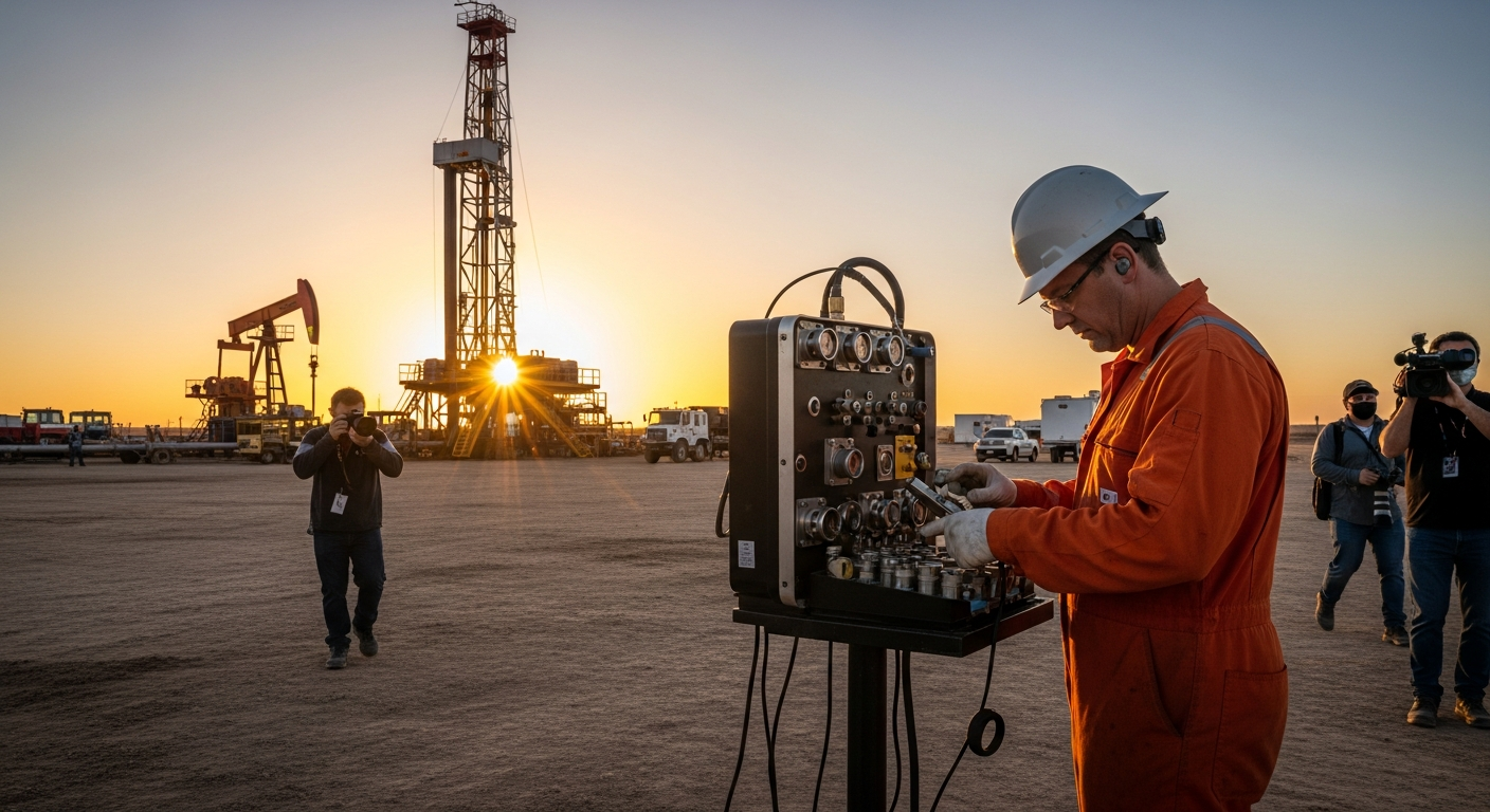 Imagen generada por IA para: El shale estadounidense toca su techo: costos al alza, pozos menos productivos y precios que no cierran la ecuación