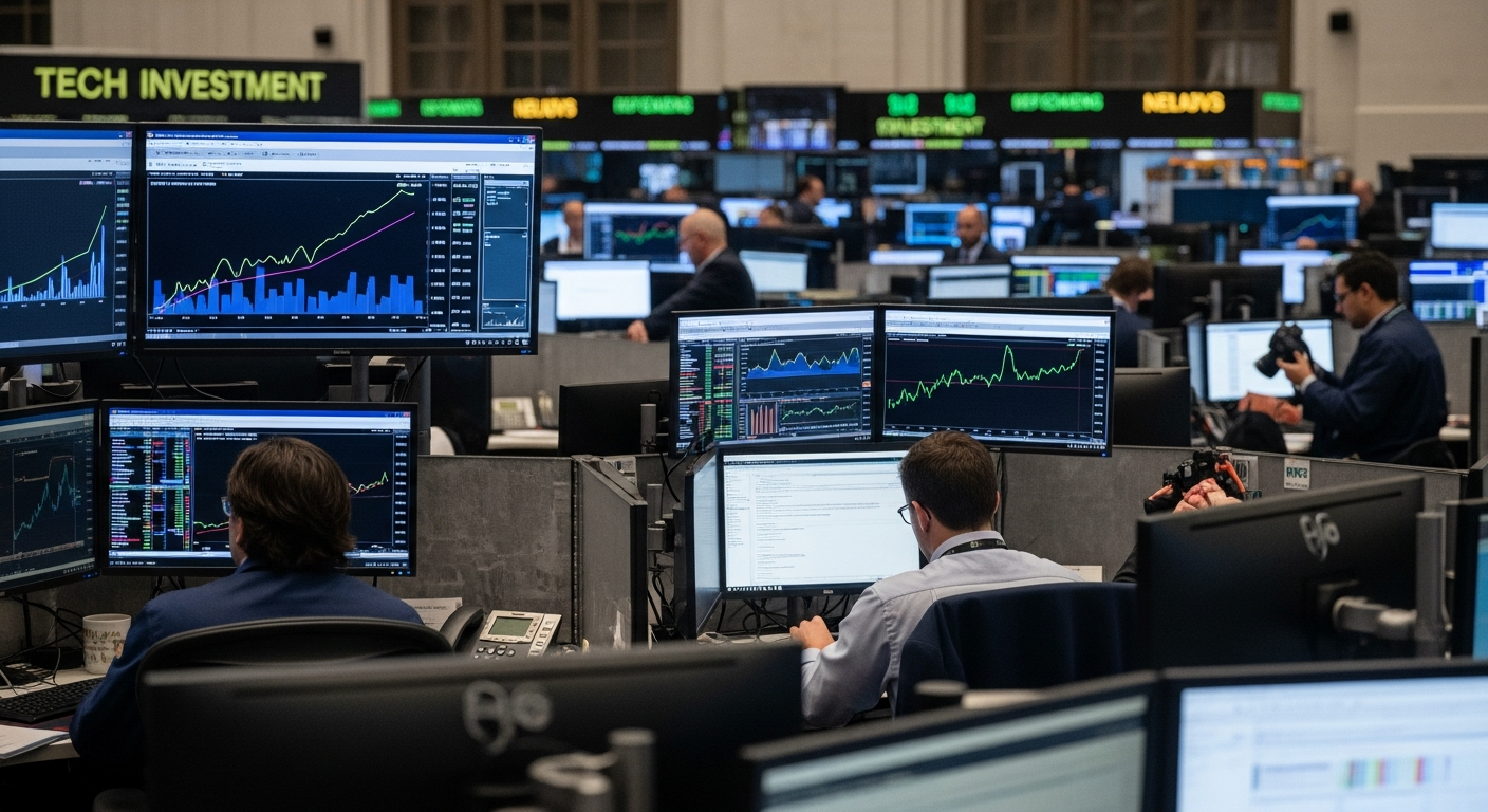 Imagen generada por IA para: La IA se lleva todo: las rondas millonarias de la semana que sacudieron al mercado tech