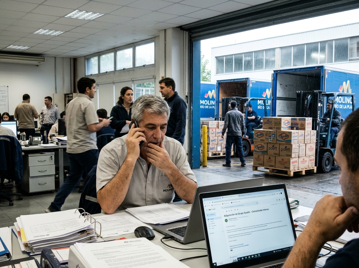 Molinos compra el Grupo Ayudín y sale por primera vez de los alimentos: va por la limpieza del hogar en tres países