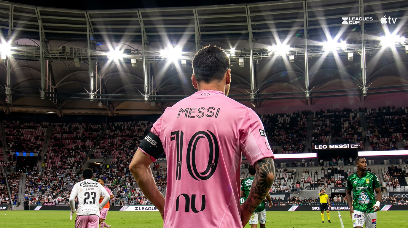 Ovación para Messi en su regreso al Inter Miami.